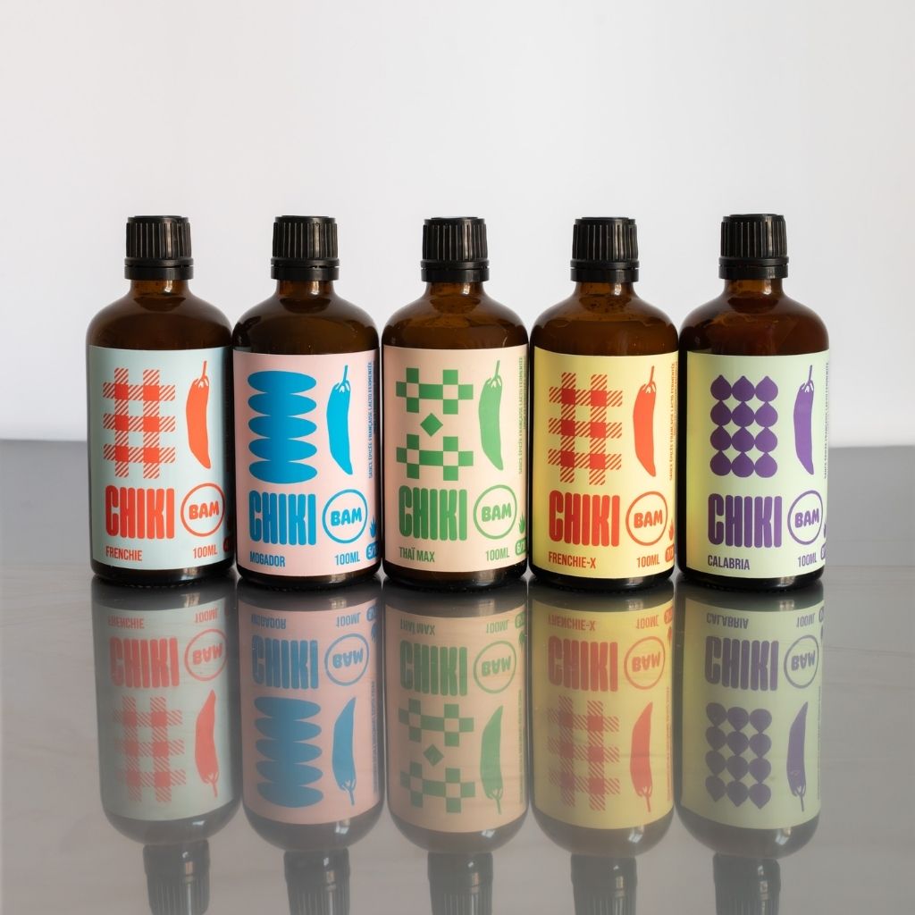 Chiki Bam Signature – coffret de 5 sauces piquantes bio