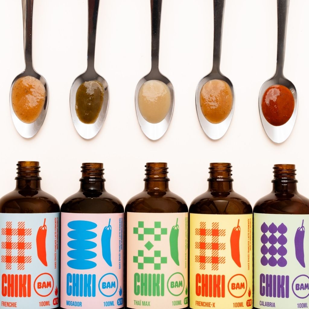 Chiki Bam Signature – coffret de 5 sauces piquantes bio